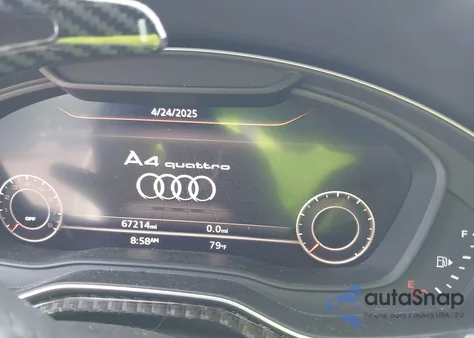 2017 Audi A4 2.0T Premium z USA, uszkodzony, nr VIN WAUENAF4XHN002423